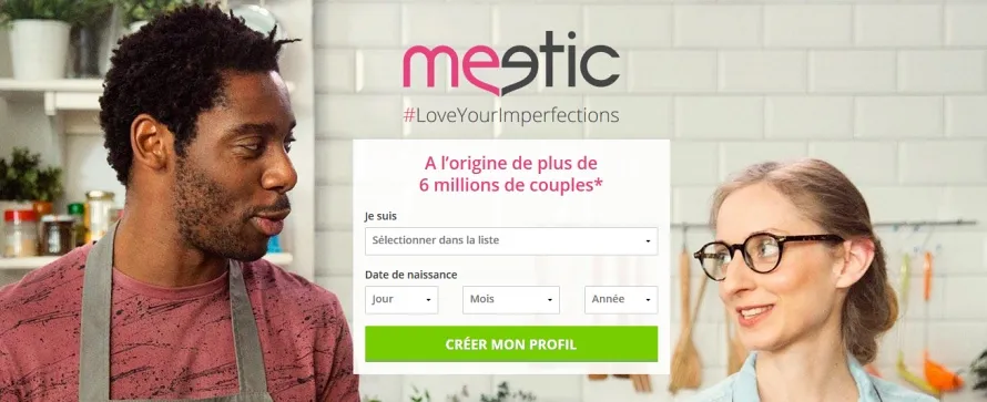 Avis Meetic 2026 - Test complet du leader de la rencontre en ligne en France