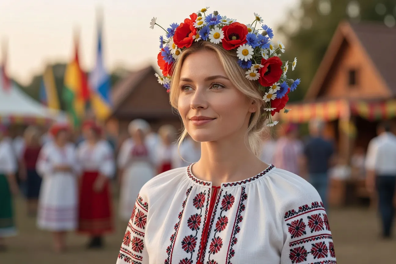 Femmes ukrainiennes - culture quotidienne et tradition slave