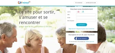Quintonic - Site de rencontre pour les 50 ans et plus